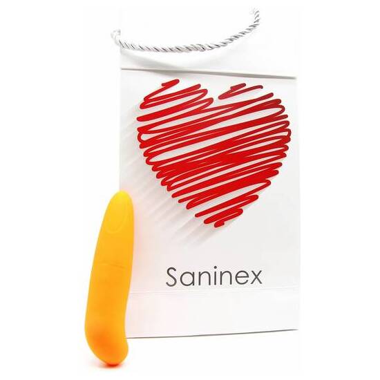 SANINEX MINI VIBRADOR MULTI EXCITING WOMAN COLOR NARANJA image 0