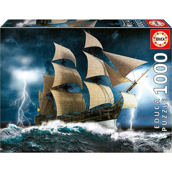 PUZZLE EDUCA 1000 PIEZAS TORMENTA PERFECTA image 0