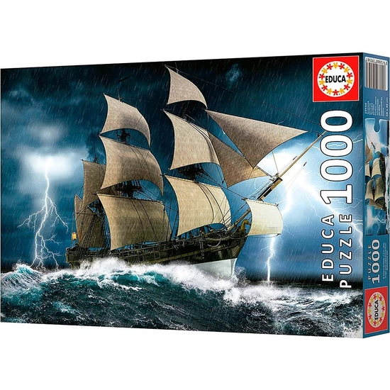 PUZZLE EDUCA 1000 PIEZAS TORMENTA PERFECTA image 2