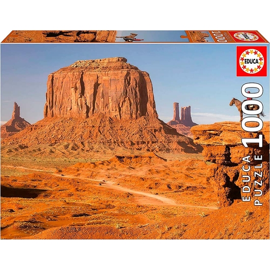 PUZZLE EDUCA 1000 PIEZAS MONUMENTO VALLEY image 0