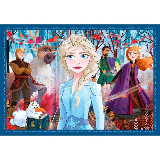 FROZEN 4 PUZZLES EN 1. 12-16-20-24 PIEZAS image 1