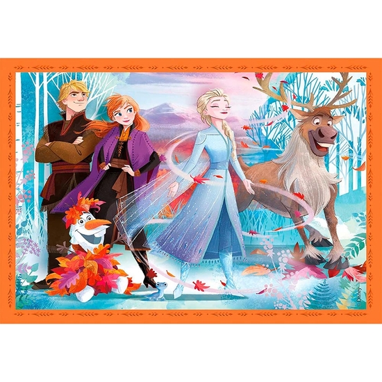 FROZEN 4 PUZZLES EN 1. 12-16-20-24 PIEZAS image 3