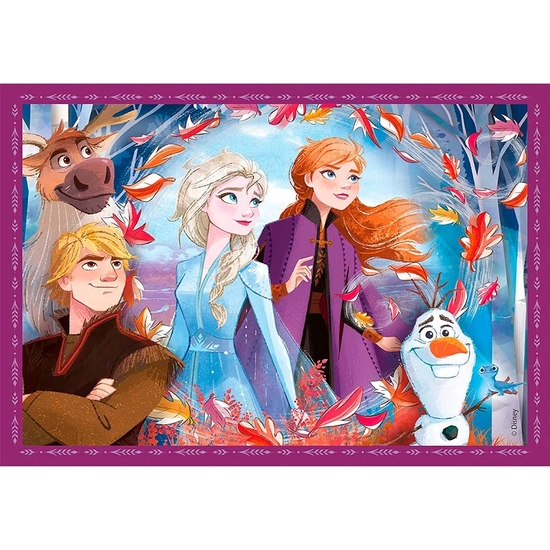 FROZEN 4 PUZZLES EN 1. 12-16-20-24 PIEZAS image 4