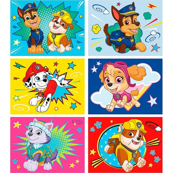 PATRULLA CANINA ROMPECABEZAS 12 CUBOS ECO image 1