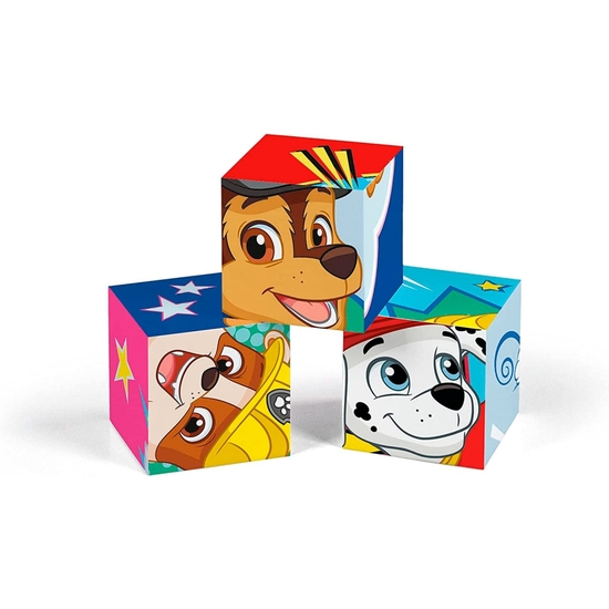 PATRULLA CANINA ROMPECABEZAS 12 CUBOS ECO image 3