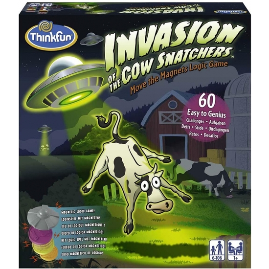 THINK FUN JUEGO INVASION OF THE COW image 0