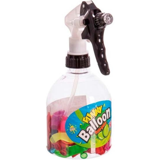 BOTELLA DE SPRAY CON 50 GLOBOS DE AGUA image 0