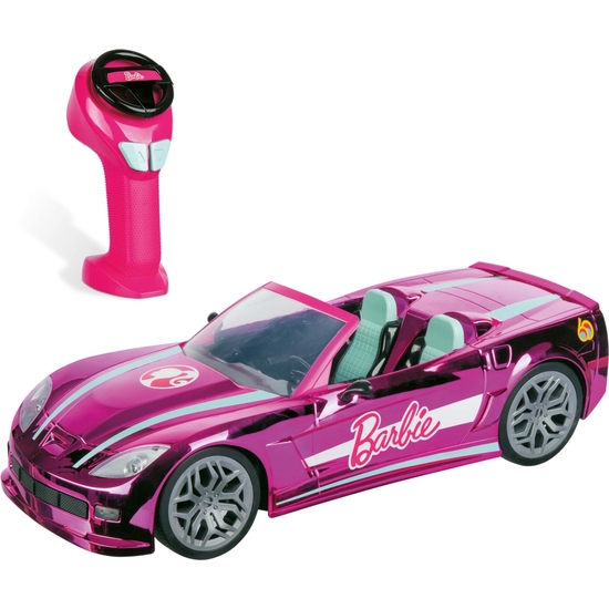 BARBIE MUÑECA CON COCHE DESCAPOTABLE LUZ Y SONIDO image 0