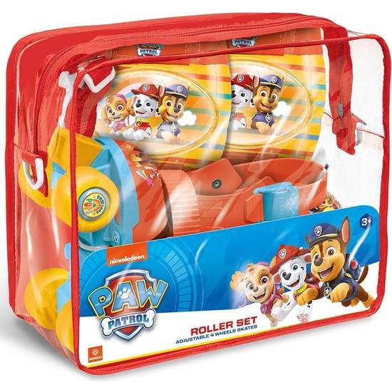 PATRULLA CANINA SET PATINES AJUSTABLES CON PROTECTORES image 1