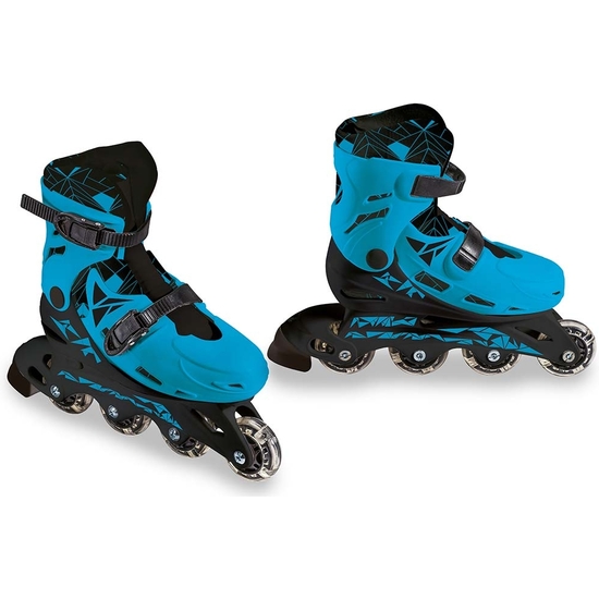 PATINES EN LÍNEA SKATE AZUL TALLA 33-36 image 0