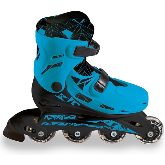 PATINES EN LÍNEA SKATE AZUL TALLA 33-36 image 3