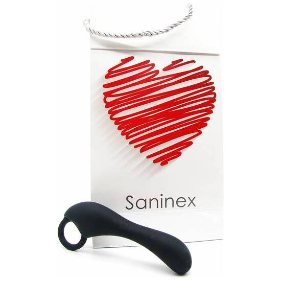 SANINEX ESTIMULADOR DUPLEX ORGASMIC ANAL SEX COLOR NEGRO image 0