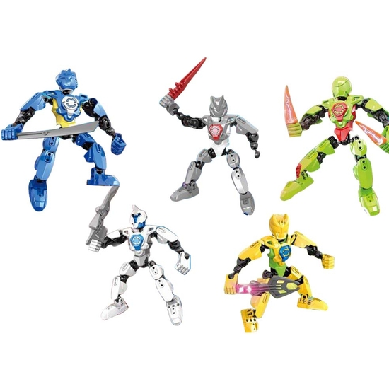 ROBOT WARRIOR ARTICULADO 12 CM 6 MODELOS SURTIDOS image 2