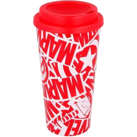 AVENGERS VASO CAFÉ DOBLE PARED 520 ML image 0