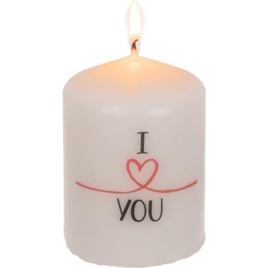 VELA LOVE YOU & ME EN CAJA 6X8 CM image 2