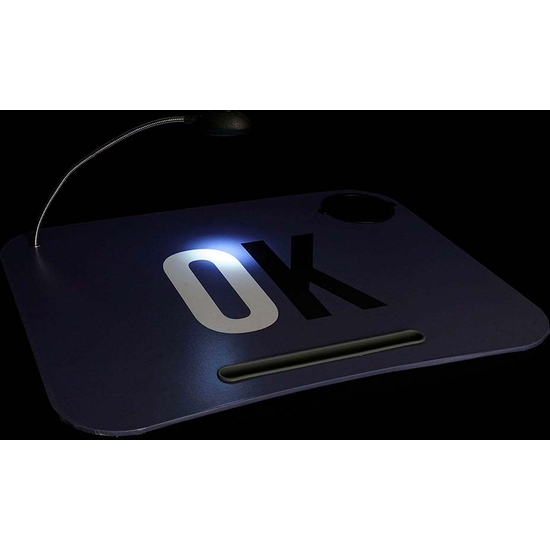 BANDEJA DESK LUZ LED OK 48X38X7 image 1