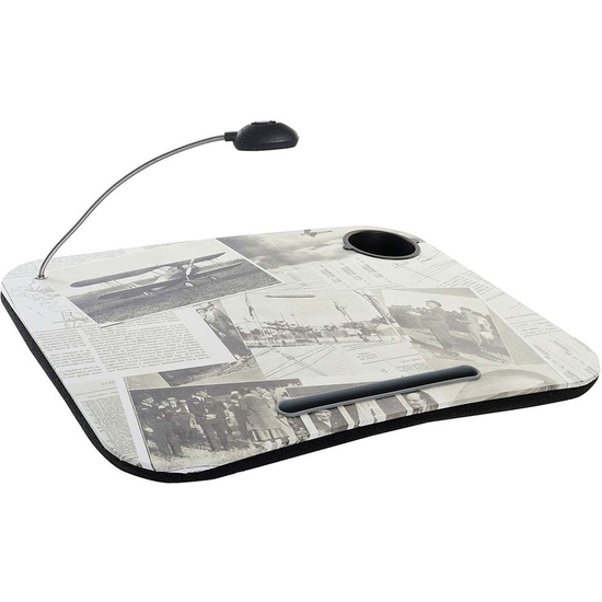 BANDEJA DESK LUZ LED VINTAGE 48X38X7 image 0