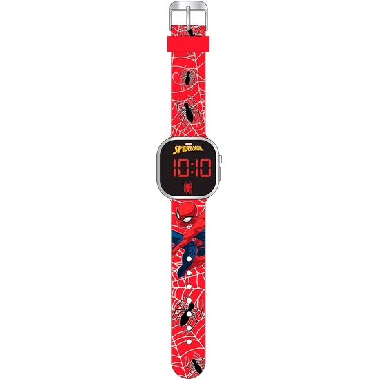 RELOJ DE SPIDERMAN LUZ LED image 0