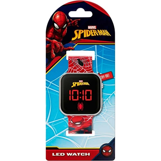 RELOJ DE SPIDERMAN LUZ LED image 1
