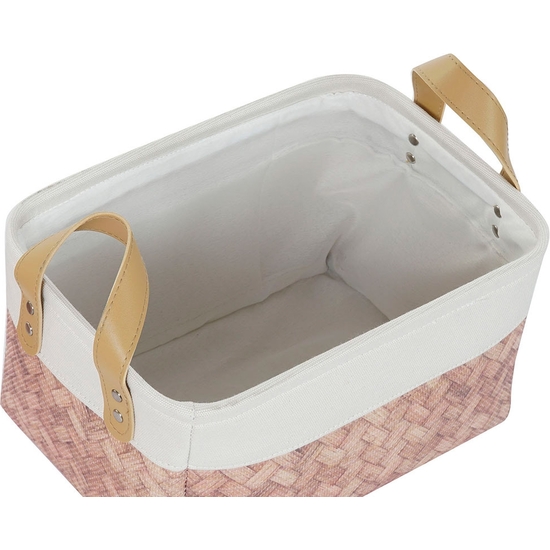 SET 3 CESTAS FORRADA CON ASAS 36X36X20 image 3