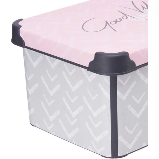 SET 3 CAJAS ALMACENAJE PLASTICO 39 X 29 X 23,5 CM image 2