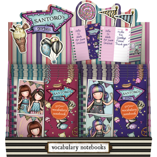 DISPLAY 16 LIBRETAS VOCABULARIO GORJUSS™ FAIRGROUND "CAROUSEL" image 0