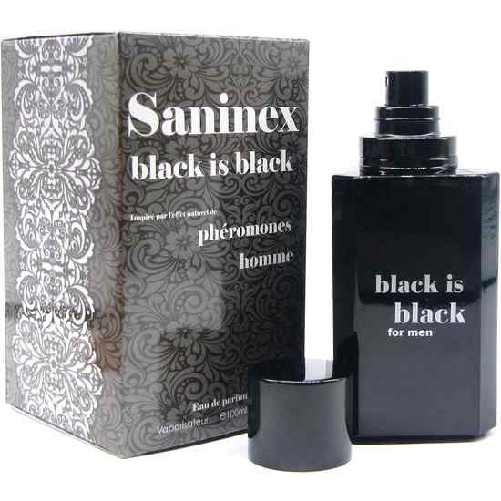SANINEX PERFUME PHÉROMONES BLACK IS BLACK MEN image 1