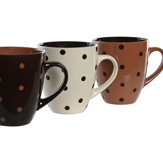 TAZA MUG DE LUNARES 300 ML 3 COLORES SURTIDOS image 1