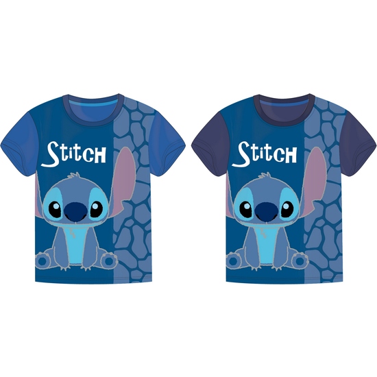 CAMISETAS SURT. 2 DISEÑOS 3-8 AÑOS STITCH image 0