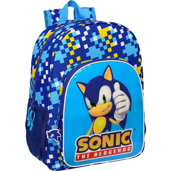 MOCHILA DE 33 CM ADAPT.CARRO SONIC "SPEED" image 0