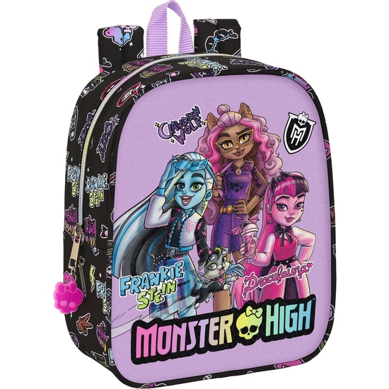 MOCHILA GUARDERIA ADAPT.CARRO MONSTER HIGH "CREEP" image 0