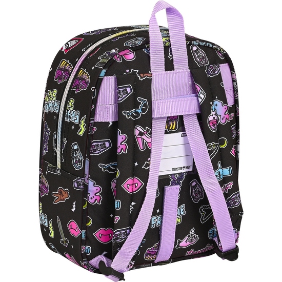 MOCHILA GUARDERIA ADAPT.CARRO MONSTER HIGH "CREEP" image 1