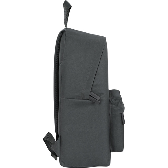 MOCHILA SAFTA BASIC "GRIS" image 2