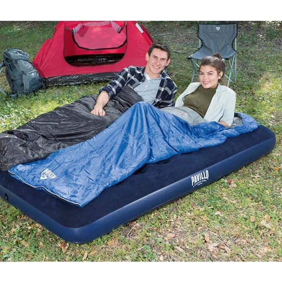 COLCHÓN HINCHABLE FLOCADO BESTWAY 191 X 137 X 22 CM image 3