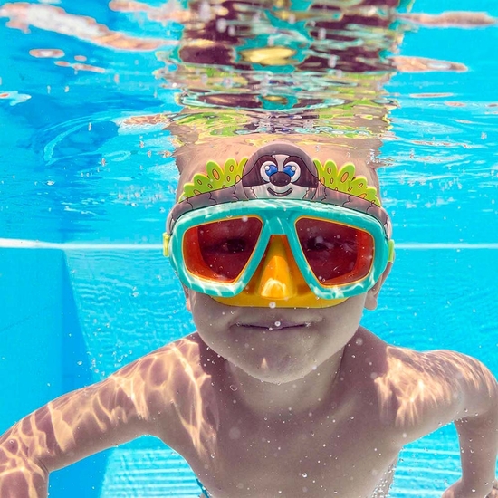 MÁSCARA GAFAS BUCEO INFANTIL BESTWAY 3-6 AÑOS 3 MODELOS DE ANIMALES image 3