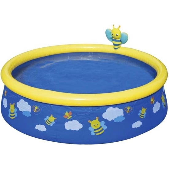 PISCINA AUTOPORTANTE ANIMALITO SPRAY BESTWAY 152 X 38 CM 477 LITROS image 0