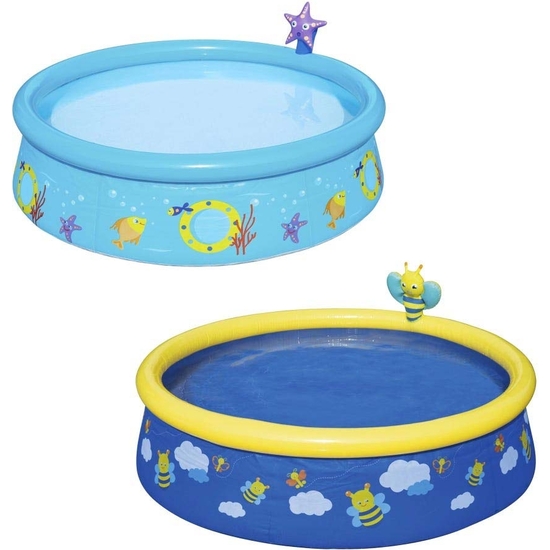 PISCINA AUTOPORTANTE ANIMALITO SPRAY BESTWAY 152 X 38 CM 477 LITROS image 2