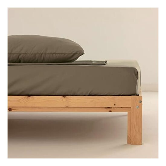 JUEGO DE SÁBANAS SATÉN 300 HILOS MODELO DESERT SAGE PARA CAMA DE 105. image 2