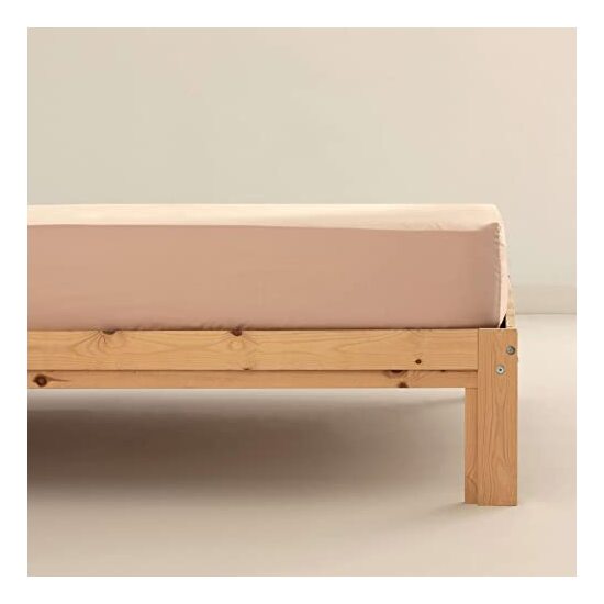 JUEGO DE SÁBANAS SATÉN 300 HILOS MODELO PINK PARA CAMA DE 105. image 3