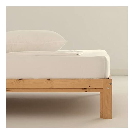 JUEGO DE SÁBANAS SATÉN 300 HILOS MODELO WHITE PARA CAMA DE 105. image 2