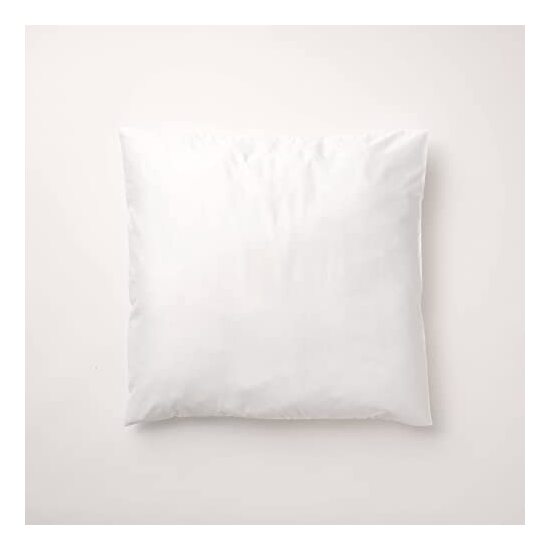 FUNDA DE ALMOHADA SATÉN 300 HILOS LISO WHITE DE 65X65CM. image 0