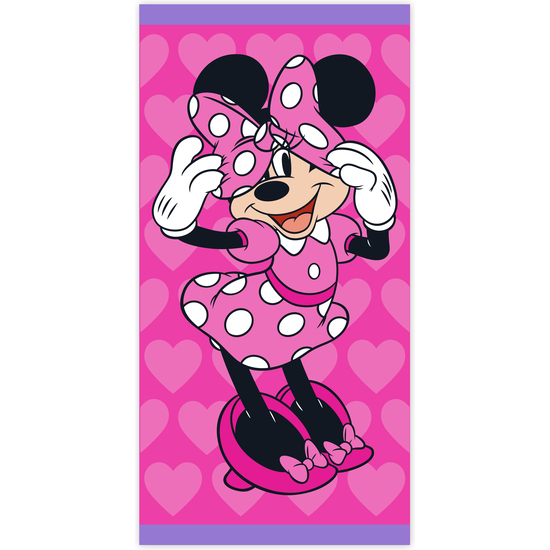 TOALLA ALGODÓN MINNIE MOUSE "ME TIME" image 0