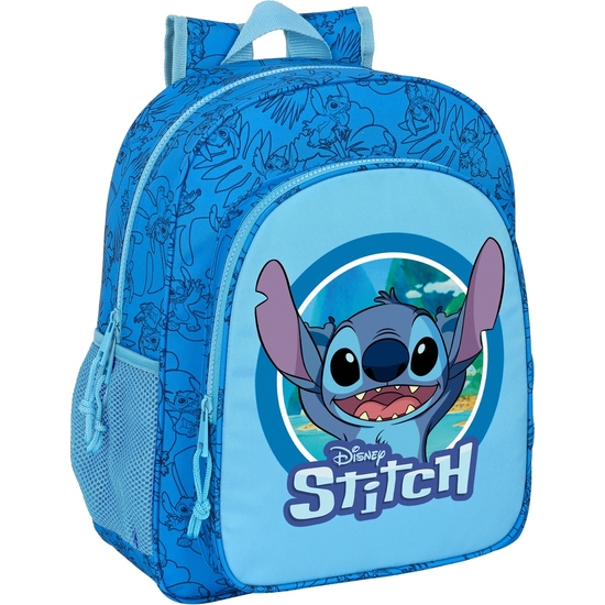 MOCHILA JUNIOR ADAPT.CARRO STITCH image 0