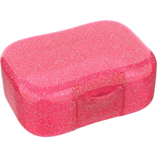 LUNCH BUDDIES GLITTER PINK FIAMBRERA SNACK image 0
