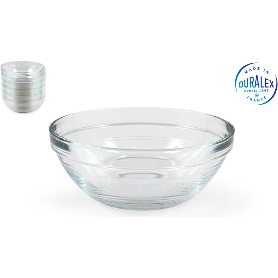 STACKABLE BOWL 17 5/225 LYS CLEAR ROUND image 0