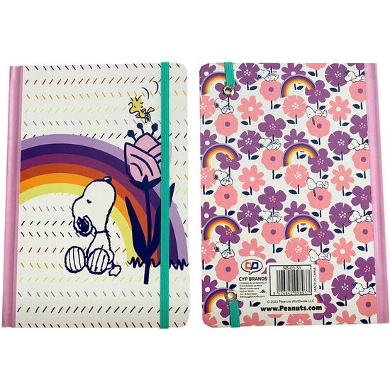 LIBRETA A5 ARCO IRIS SNOOPY image 0