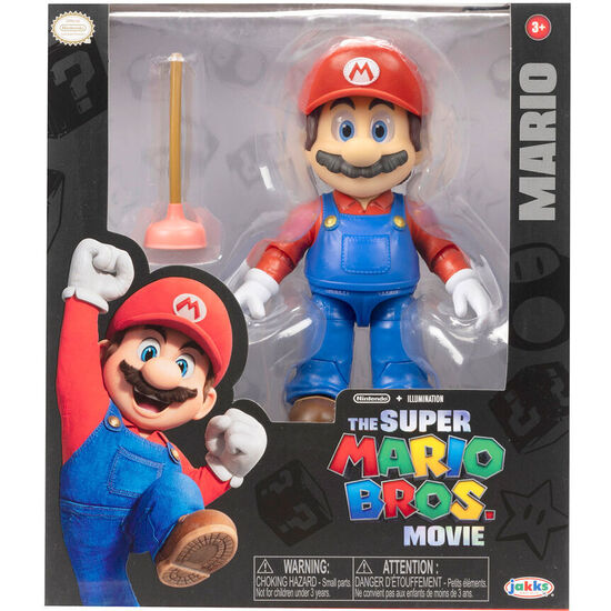 FIGURA SUPER MARIO LA PELICULA SUPER MARIO BROS 13CM image 0