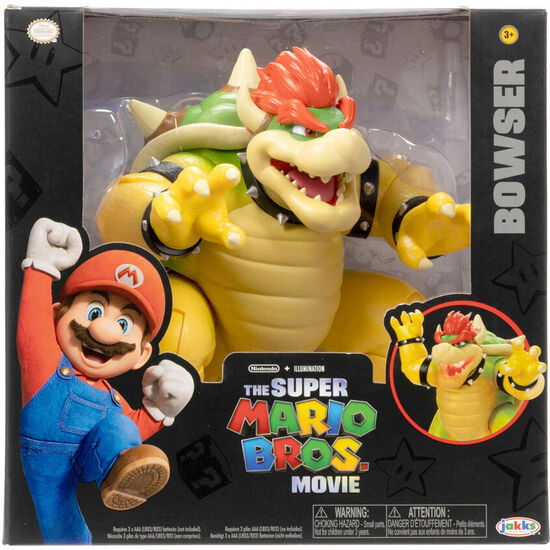 FIGURA BOWSER LA PELÍCULA SUPER MARIO BROS 17,5CM image 0