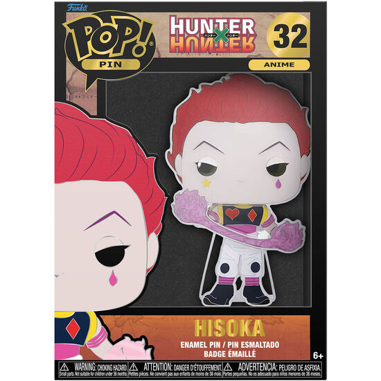 POP PIN HUNTER X HUNTER HISOKA 10CM image 1