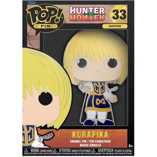 POP PIN HUNTER X HUNTER KURAPIKA 10CM image 1